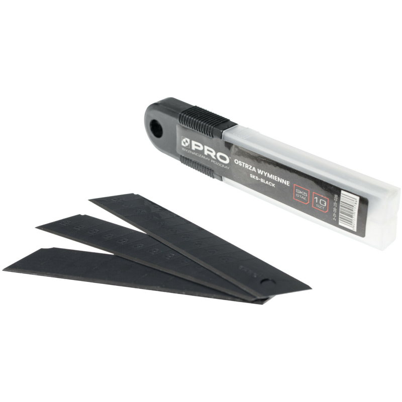 Ostrza wymienne 18 mm SK5 Black 10 szt.