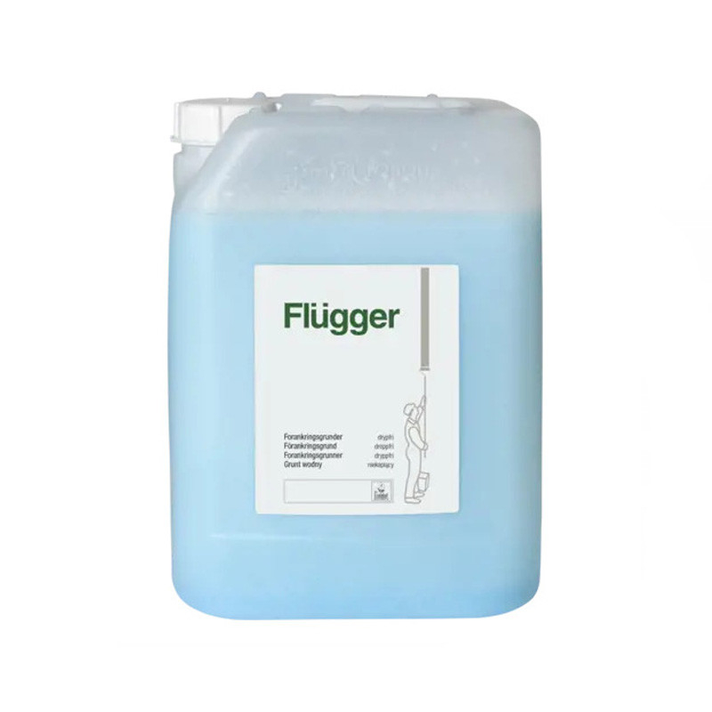 Flügger Non-drip – niekapiący grunt wodny pod farby i gładzie 10 l