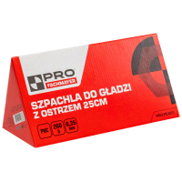 Szpachla do gładzi z ostrzem 25 cm 0.35 mm