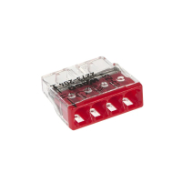 WAGO 4x 0,5-2,5 mm² na drut