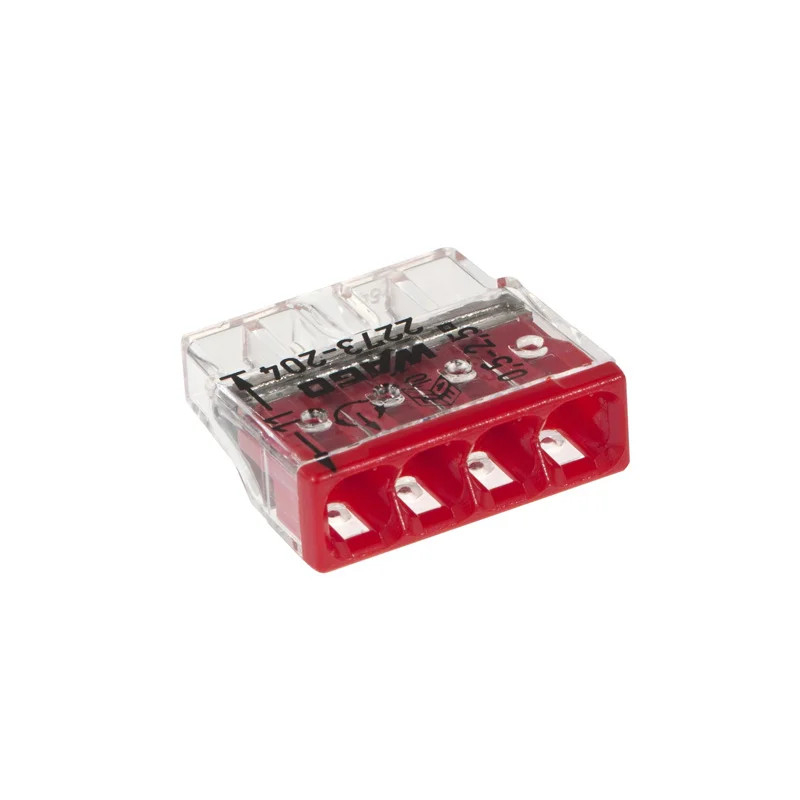 WAGO 4x 0,5-2,5 mm² na drut