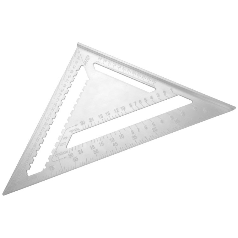 Kątownik aluminiowy stolarski z podstawą 300 mm