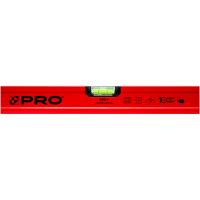 Poziomica PRO600 malowana czerwona 120 cm