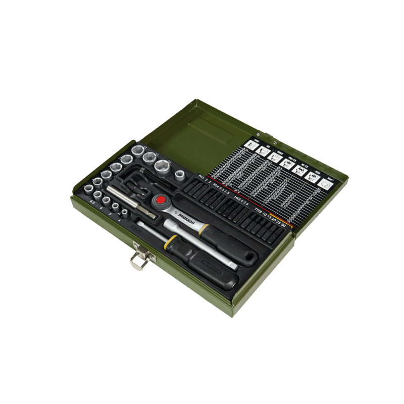 Zestaw wkrętaków z uchwytem magnetycznym PROXXON PR23070 (39 części) 23070