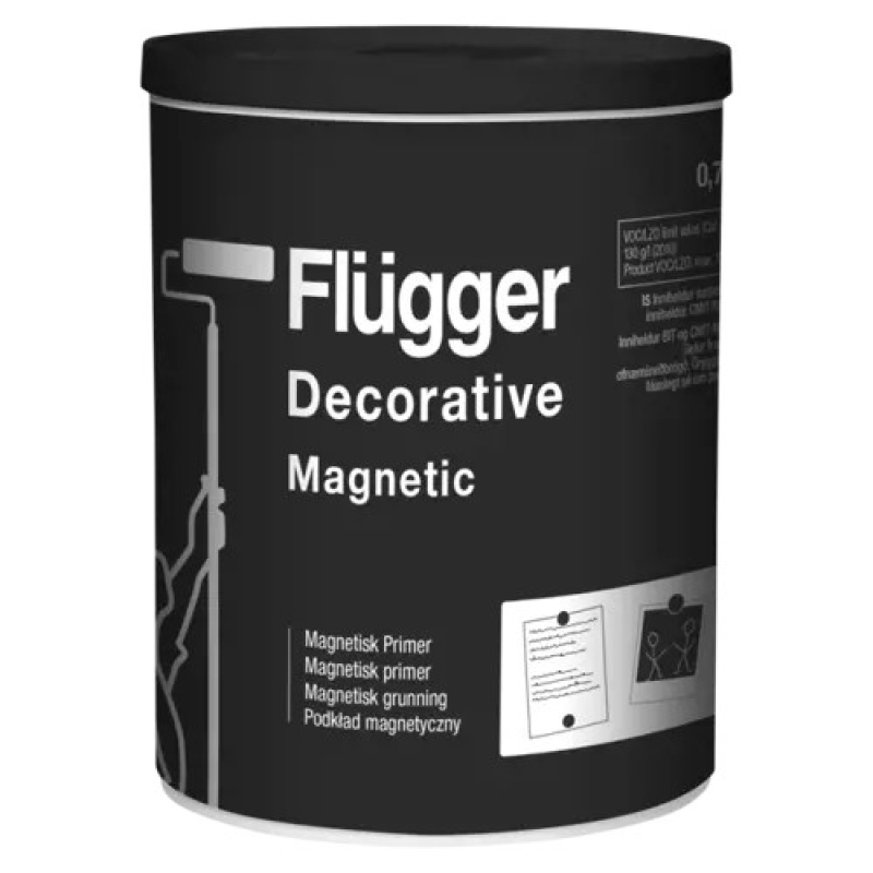 Flügger Decorative Magnetic - farba magnetyczna