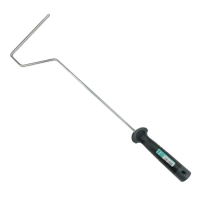 Uchwyt do wałka Quick długa rączka 10 cm / 6 mm Flügger