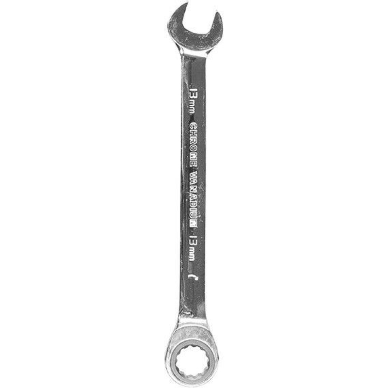 Klucz płaskooczkowy z grzechotką 72t CrV 13 mm PRO