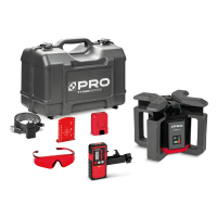 Laserowy Niwelator Rotacyjny TYXER R1 + Detektor - obrazek 3