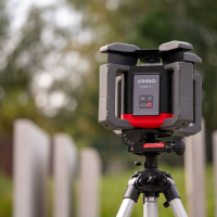 Laserowy Niwelator Rotacyjny TYXER R1 + Detektor - obrazek 8