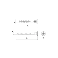 Kołek szybkiego montażu Nylon 8 x 60 mm (100 szt.) - obrazek 4