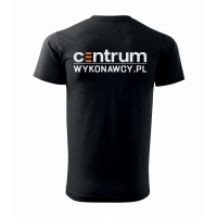 T-shirt roboczy CentrumWykonawcy.pl (roz. L) CZARNY - obrazek 2